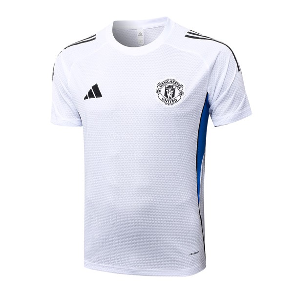 Camiseta Entrenamiento Manchester United 2025/26 Blanco 3